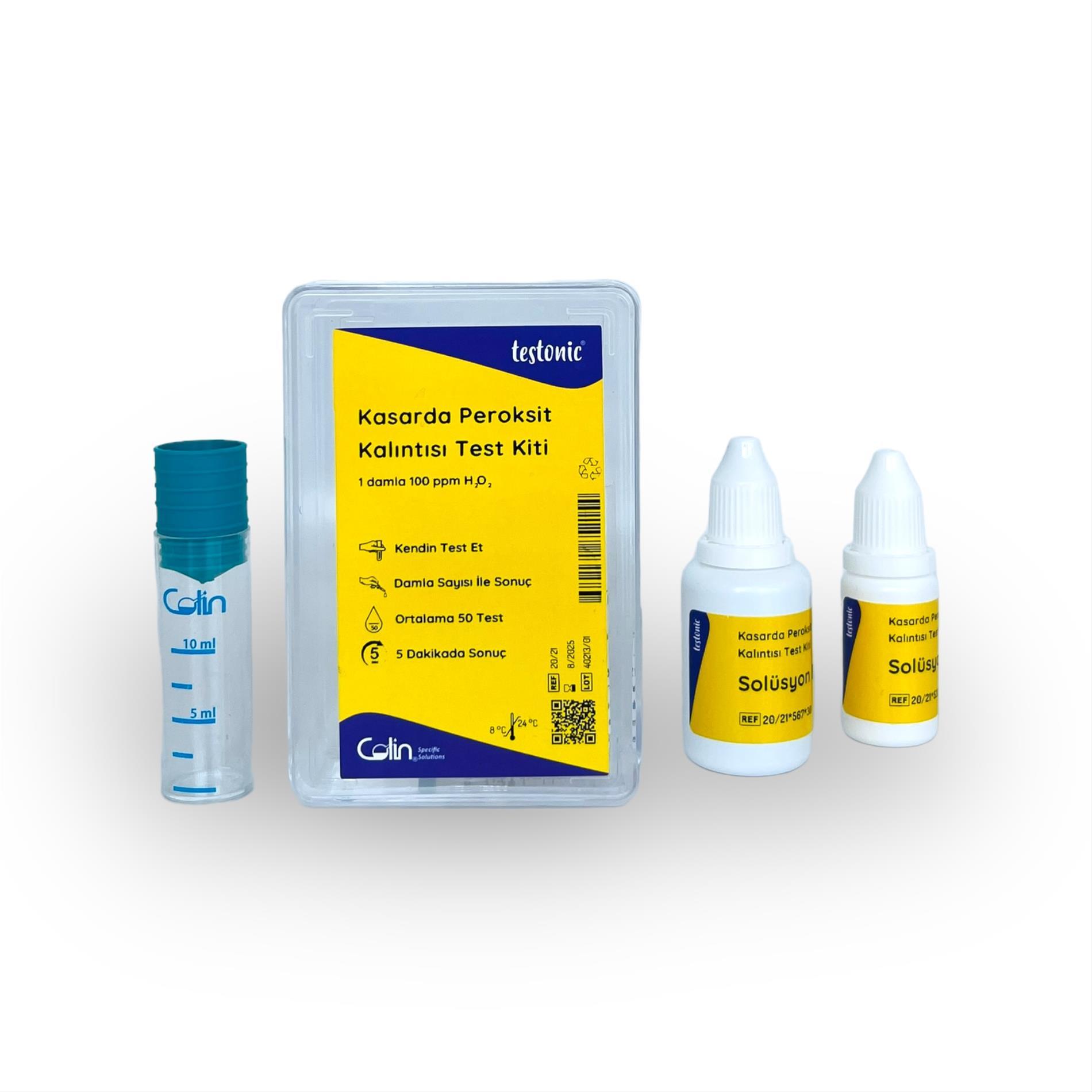 Hydrogen Peroxide Residue Test Kit in Bleach